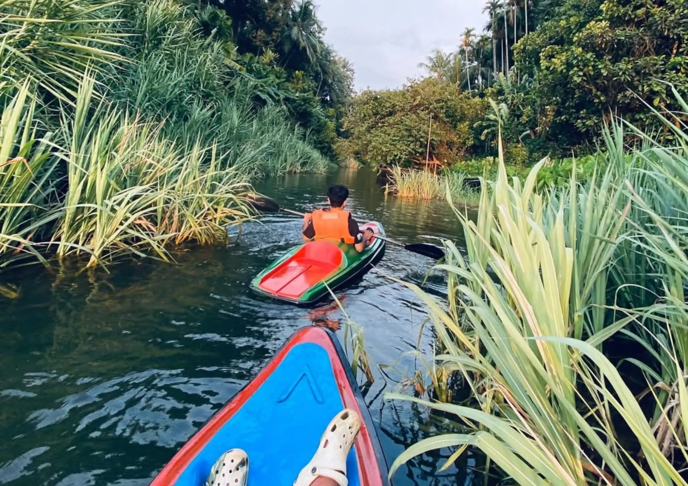 Kayaking in Kerala